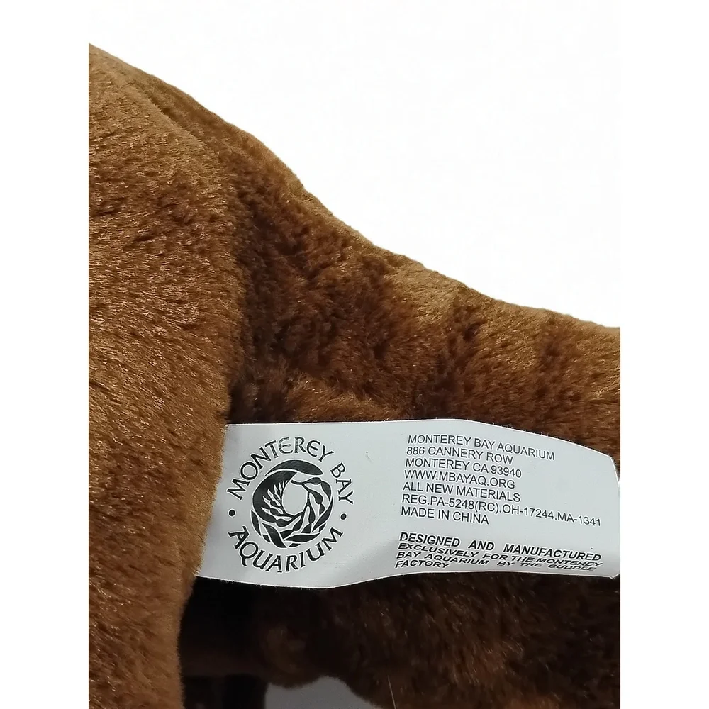 The Cuddle Factory Monterey Bay Aquarium Otter Pup Plush Polyester Sea Animal